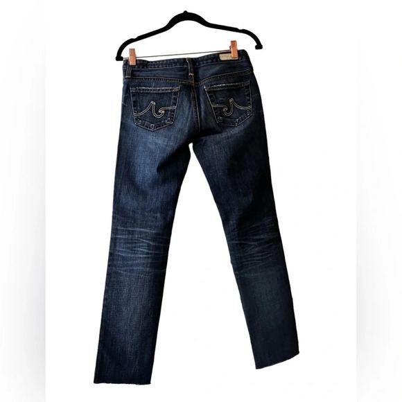 AG stilt skinny jeans with raw hem size 25 excellent condition - Picture 4 of 4